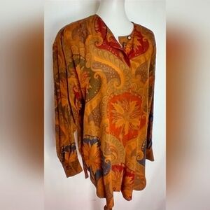 VINTAGE LAUREL SILK BLOUSE